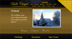 Desktop Screenshot of bellechapel.com